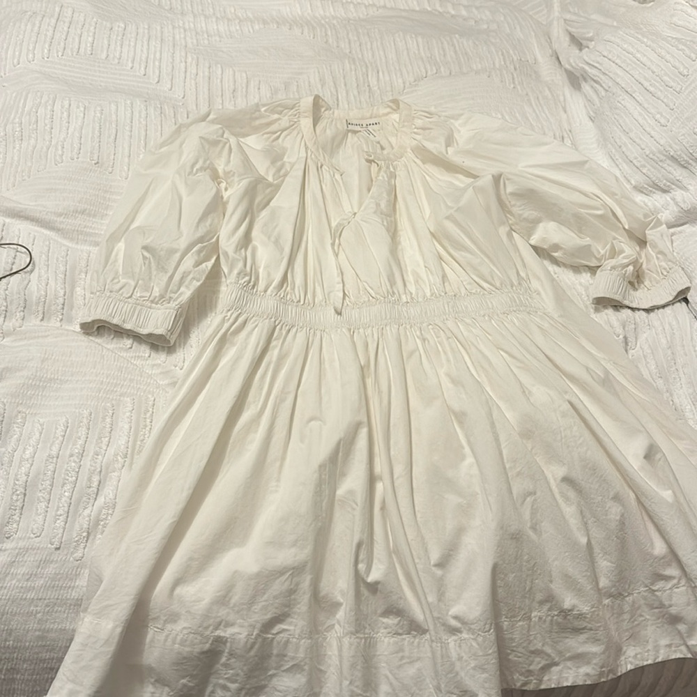 Apiece Apart Cream Mini Dress size small